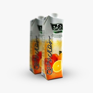 Al Rabie Juice Orange and Peach 1 L